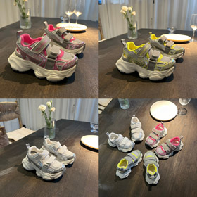 Balenciaga enfants sport running Velcro sandales-4213