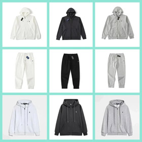 Polo Ralph Lauren veste à capuchon à fermeture éclaire sweatpants-4401  