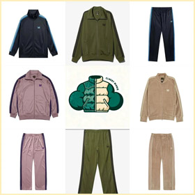 Aiguilles brodé sport veste Set-4758  