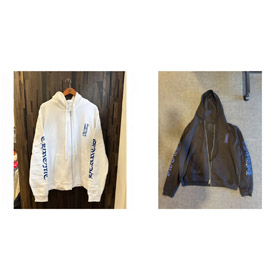 Chrome Cœurs CH Croix manches florales fermeture éclaire veste à capuchon-4836  