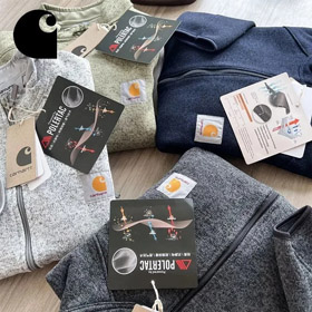 Carhartt chaud stand-col veste de sport en polaire-4842  