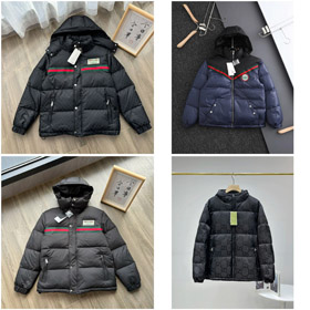 Gucci logo brodé veste à capuchon-4885  