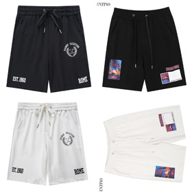 Valentino Taille élastique Shorts à jambes droites-4910  