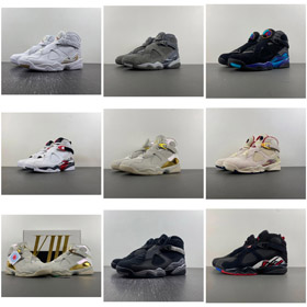 Jordan Air Jordan 8 Retro Aqua OG chaussures de basket haut-5101  