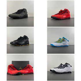 Jordan Air Jordan 10 chaussures de basket-5108  