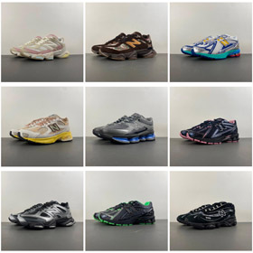 New Balance NB x atmos rose chaussures sportives décontractées durable et légères-5116  