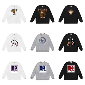 Un singe BATHING BAPE Crewneck requin Sweatshirt-5148  