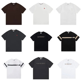 Burberry nouveau T-shirt à manches courtes brodé-5168  