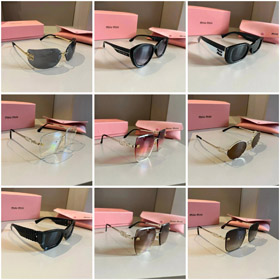 Miu Miu collection de lunettes de soleil-5200  