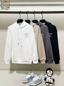 Dior Fendi Burberry Nouvelle Collection Sweatshirt à capuchon en coton pur-5212  