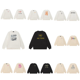 Arcteryx nouveau haut de gamme lourd-poids loopback coton à manches longues sweatshirt-5227  