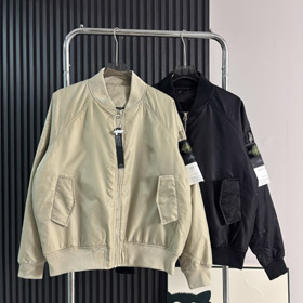 Veste en coton de baseball de style pilote Stone Island-5241  