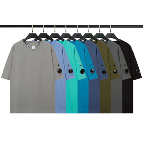 C.P Company décontracté cou d'équipage à manches courtes double fil T-shirt-5291  