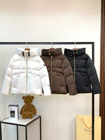 Prada nouvelle veste à capuchon courte en bas-5355  