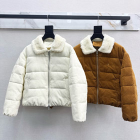 Polo Ralph Lauren nouveau patchwork cisaillement col corduroy veste de coton-5380  