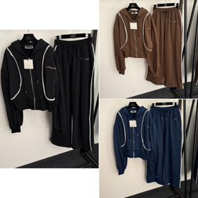 Schiaparelli nouveau logo brodé tricot à capuchon zip-up maillot-5381  