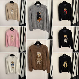 Nouveau Pull Polo Ralph Lauren avec patch ours brodé-5392  