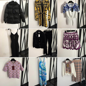 Burberry Loewe Chanel polyvalent chemises à manches courtes et pantalon collection-5394  