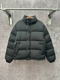 Chrome Cœurs CH Nouveau Style Stand-Collar épaissi Puffer Jacket-5451  