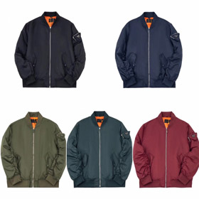 Prada veste à coupe lâche, bombardier polyvalent-5468  