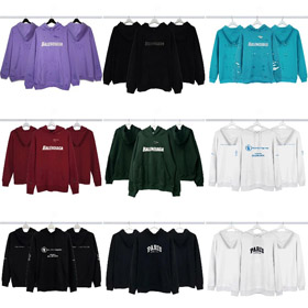 Sweat-shirt à capuche à manches longues Balenciaga-5523  