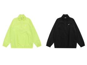 Stussy x Nike Collaboration demi-zip veste de protection solaire-5535  