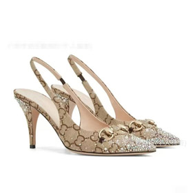 Gucci pointed-toe slip-on talons stiletto-5610  