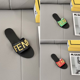 Fendi lettre en métal antidérapant léger glisse sandales-5649  