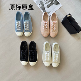 Dior nouveau confortable en soie satin lace-up chaussures de sport-5685  