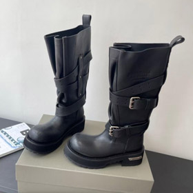 Balenciaga nouvelle plateforme haut-genou bottes-5698  