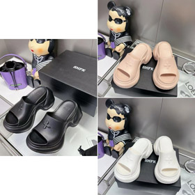 SMFK nouvelles sandales de plateforme avec un design à bretelles croisées-5703  