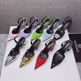 Versace nouveau talon stiletto sandales à orteils ouverts-5726  