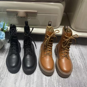 Céline nouvelle plateforme lace-up bottes de combat-5736  
