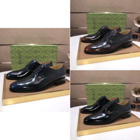 Gucci formal business cuir lace-up chaussures-5743  
