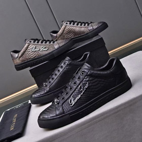 Philipp Plein nouvelles chaussures de sport respirantes en cuir authentique-5754  