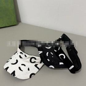 Chanel logo-impression viseur chapeau-5848  