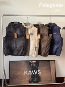 Gilet en coton léger Patagonia avec capuchon-5872  