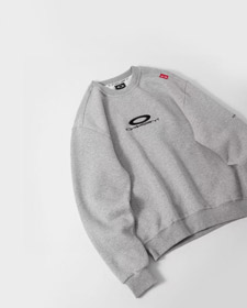 Oakley brodé crewneck sweatshirt en polaire-5882  