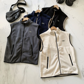 Gilet thermique doublé en polaire Lacoste-5941  