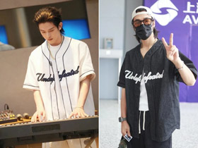 UNDEFEATE cinq rayures brodé lettre à manches courtes T-shirt-5942  