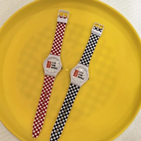 VANS bracelet à carreaux sport montre numérique-5989  