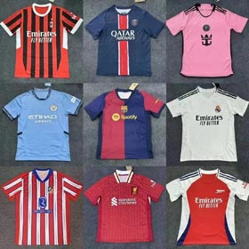 Club européen 24-25 maillots de football  
