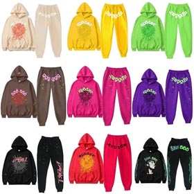 sp5der Set de sweat-shirt en deux pièces