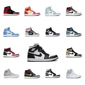Air Jordan 1 haut haut (style 12) -0622