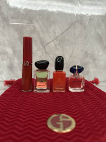 Armani parfum échantillon ensemble de quatre avec cordon sac-3267  