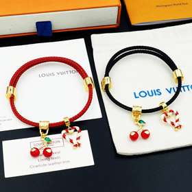 Louis Vuitton LV Bracelet de fil de cœur de cerise-3812  