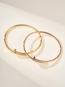 Cartier bracelet mince ongle sans diamant-3974